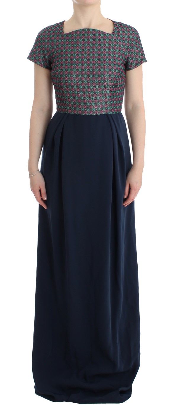Multicolor Doris short sleeve dress