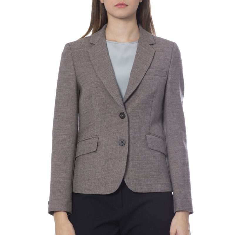 Beige Jackets & Coat