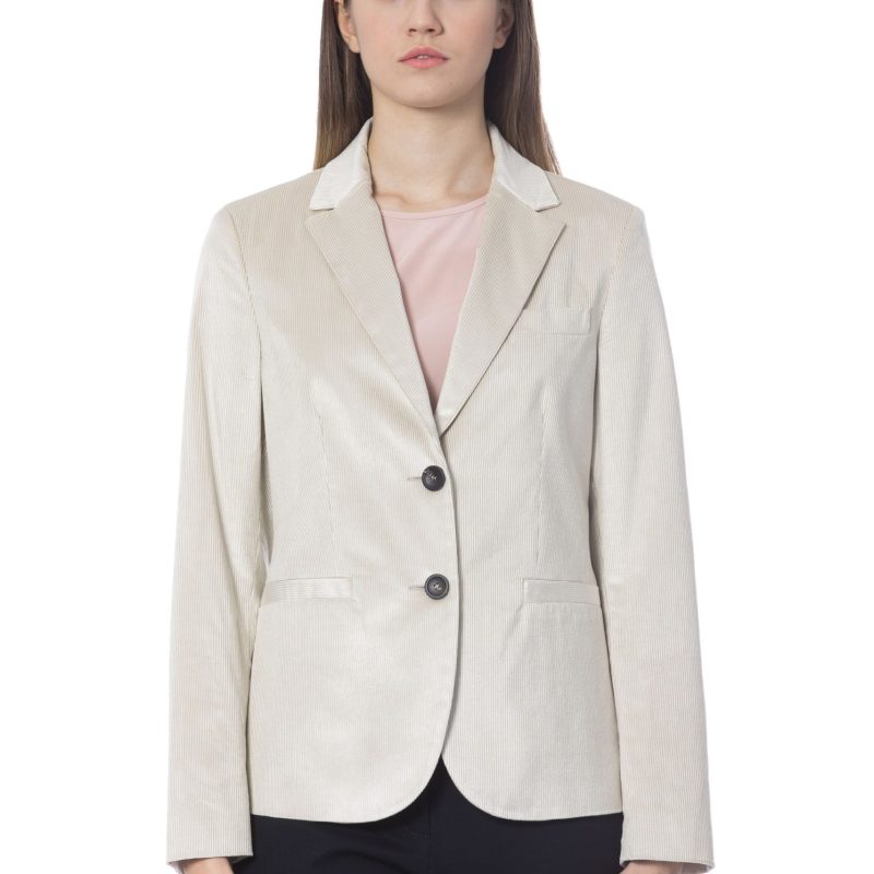 Beige Jackets & Coat