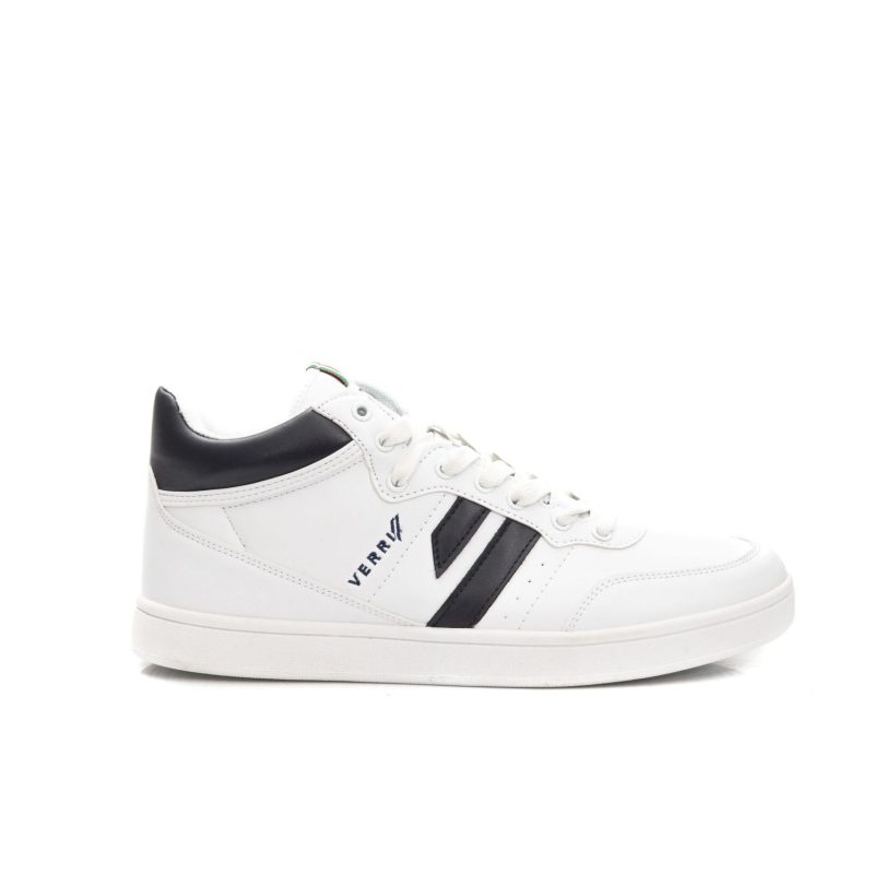 White- Navy Sneakers