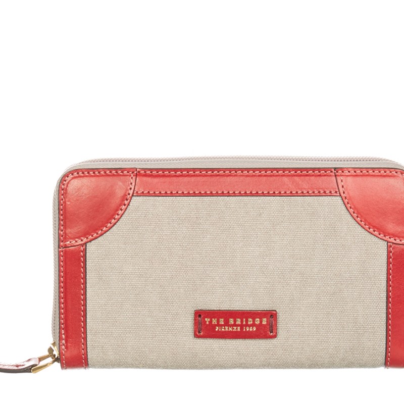 Natural Red Wallet