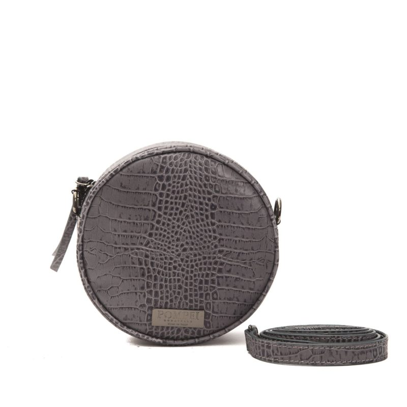 Grigio Grey Crossbody Bag
